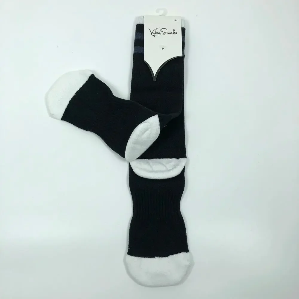 Lot 6 Pairs Kids Youth Boys Socks Size XL / Shoe Size 5 - 6 Crew Athletic Vybe